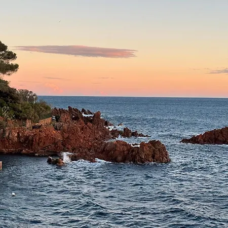 公寓 Cote D'azur Saint-raphael, Rez-jardin Renove Saint-Raphaël